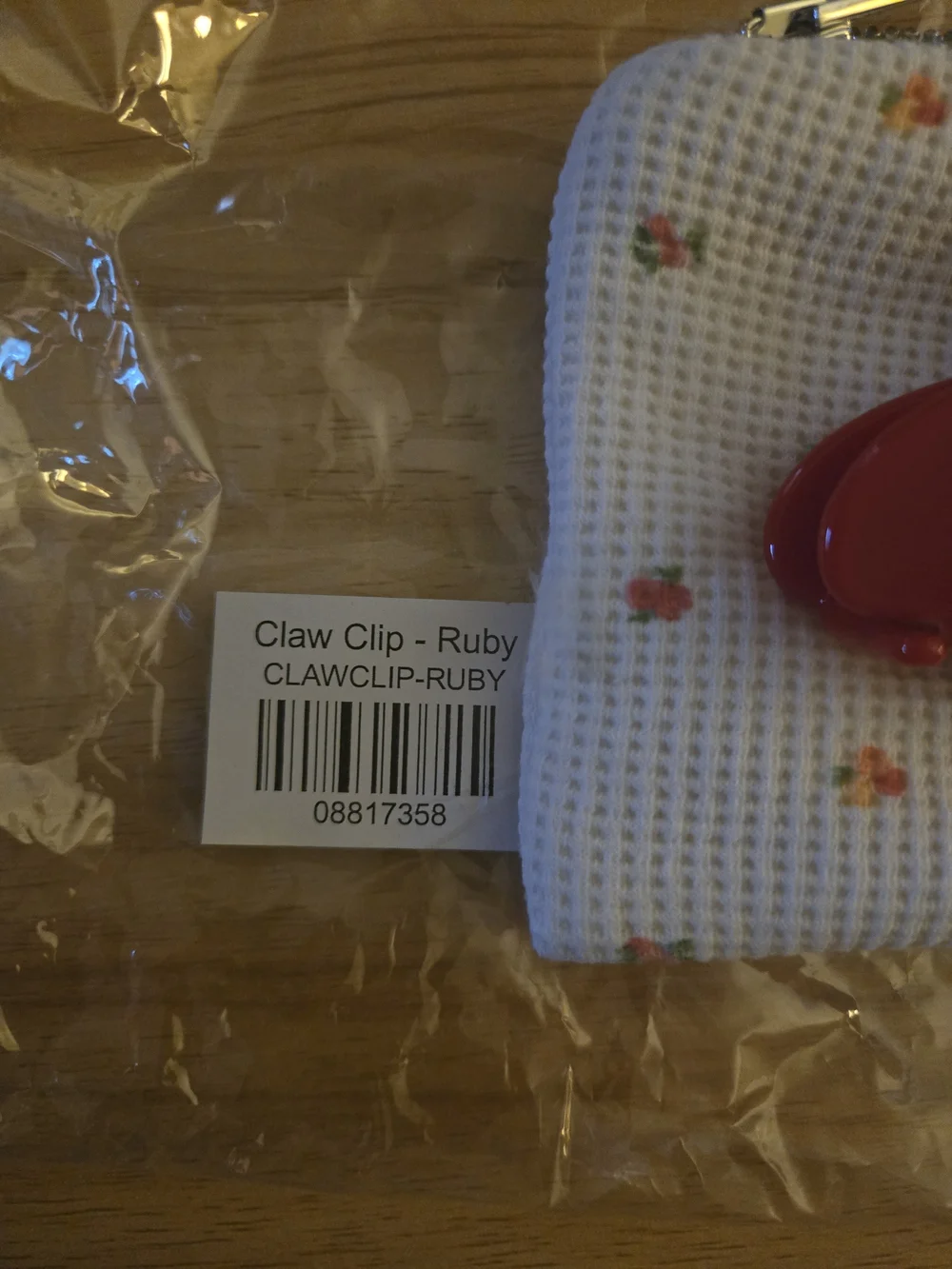 Parke Ruby Claw Clip